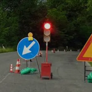 Immagine senso unico alternato